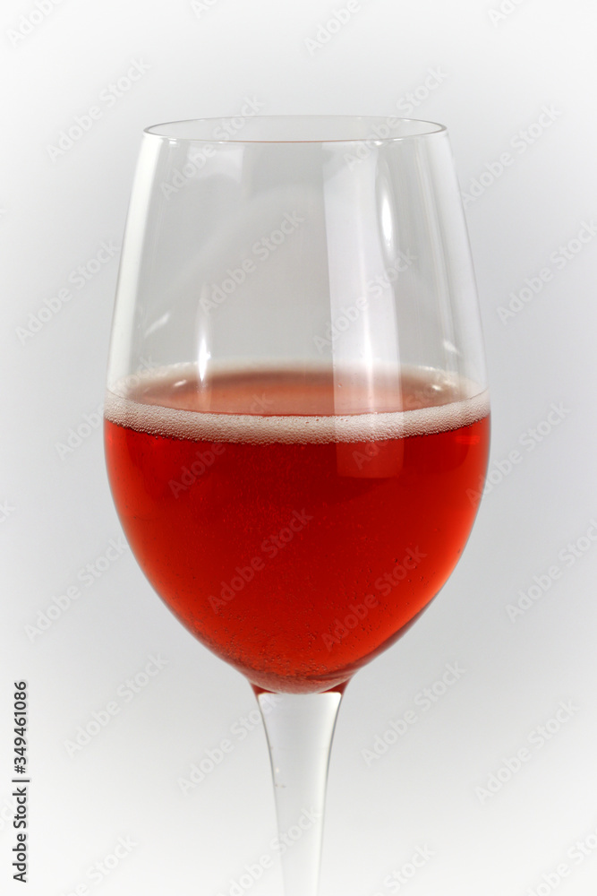 Glass flute glass with red Lambusco wine, modena, emilia romagna, italy Glass flute glass with red Lambusco wine, modena, emilia romagna, italy