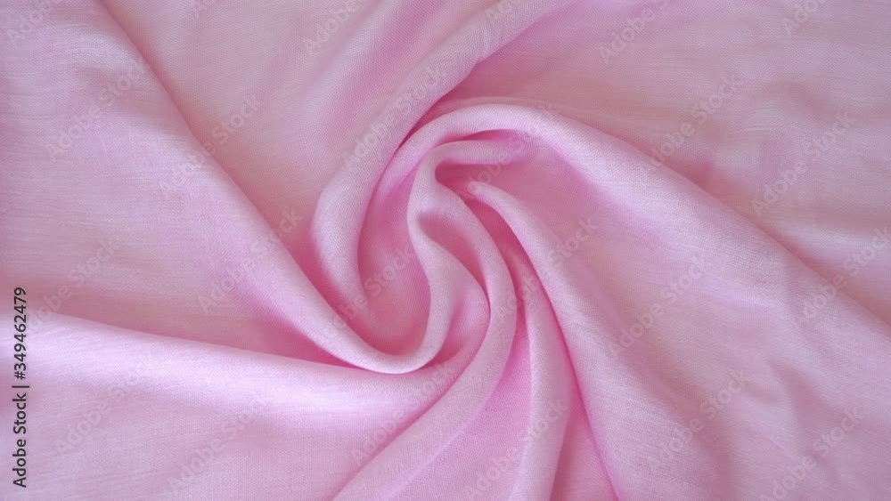 Close up of pink light fabric. Natural linen with cotton. Textile abstract background. Clothing industry concept. Fabric production Close up of pink light fabric. Natural linen with cotton. Textile abstract background. Clothing industry concept. Fabric production