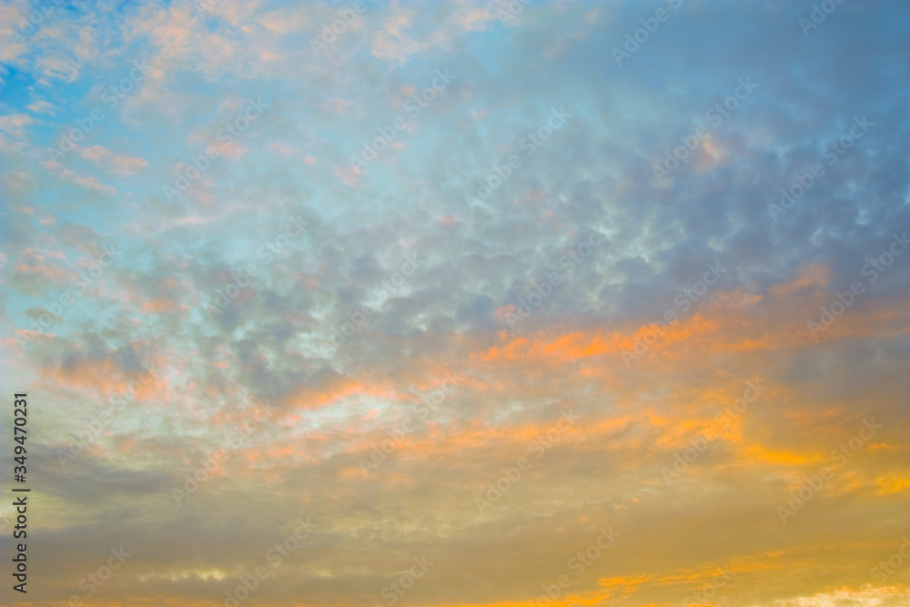 Obraz premium sunset sky