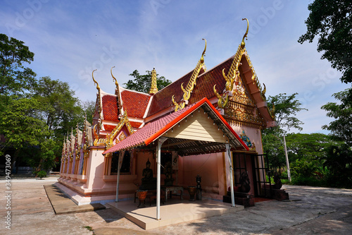 Prang Ku archaeological site in the temple Wat Chai Mongkhon in Yang Sisurat District, Maha Sarakham, Thailand