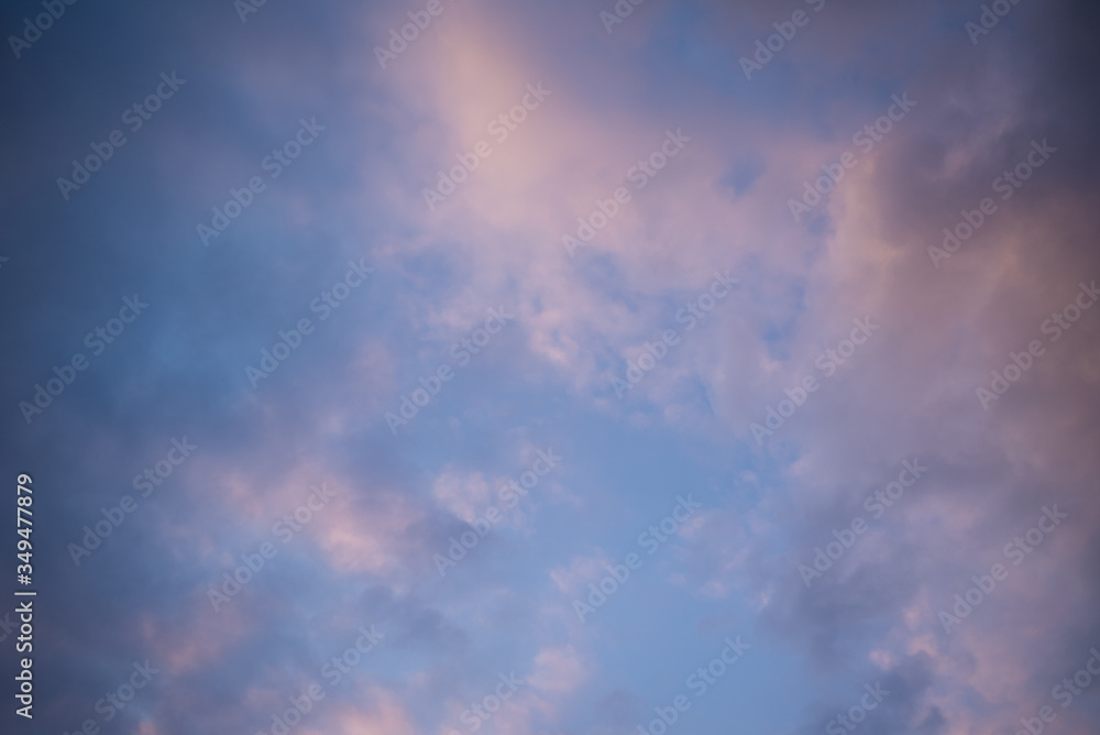 Abstract background. Beautiful sunset sky. Sunset. For greeting cards and web design with copy space