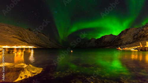 Ersfjordbotn Tromso Aurora