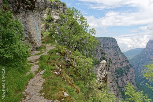 Griechenland - Vikos Schlucht - Aussichtspunkt Oxia photo