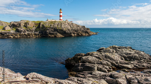 Eilean Glas Lighthouse on Scalpay island, Outer Hebrides