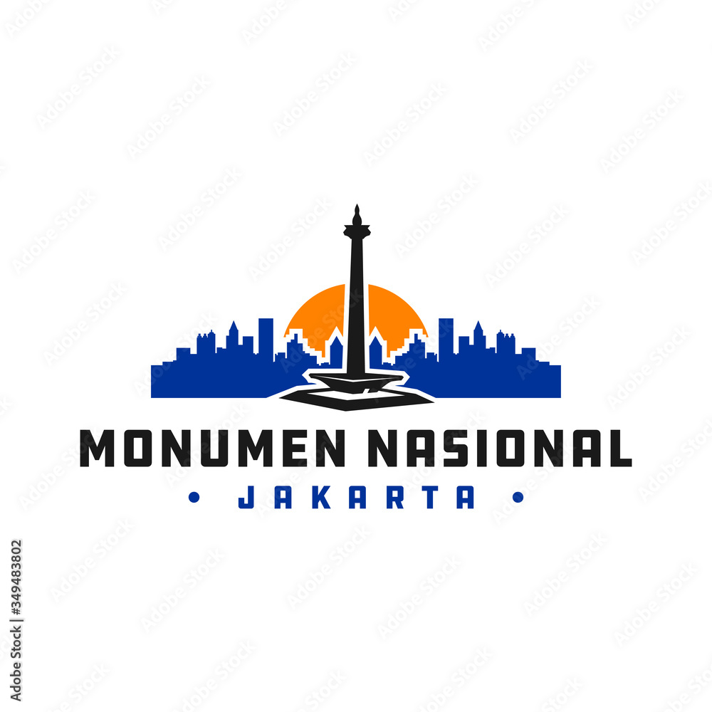 Indonesian national monument logo