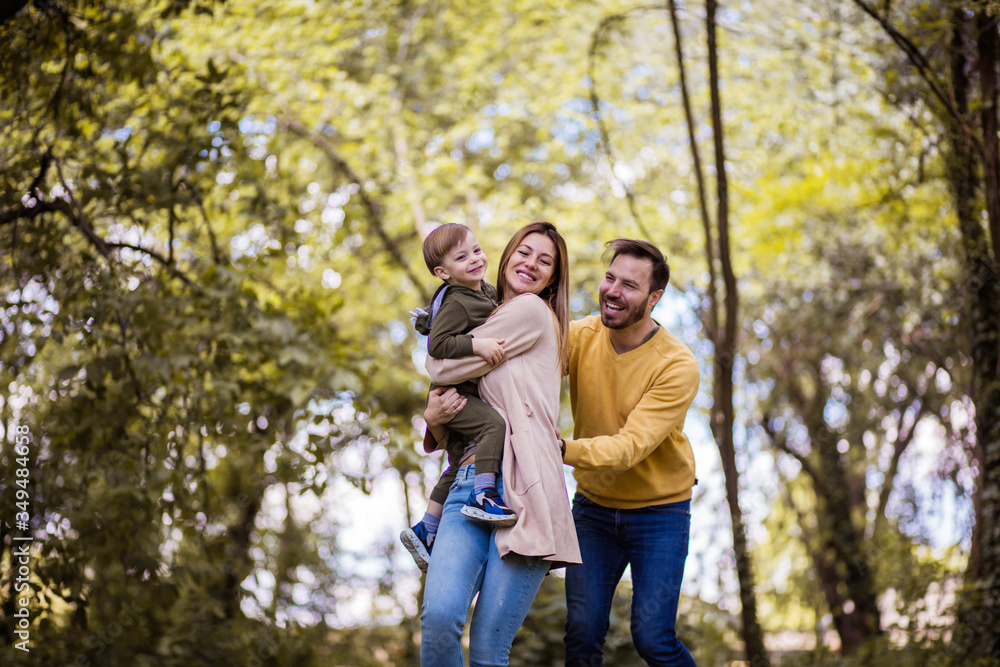 Fototapeta premium Enjoying together.