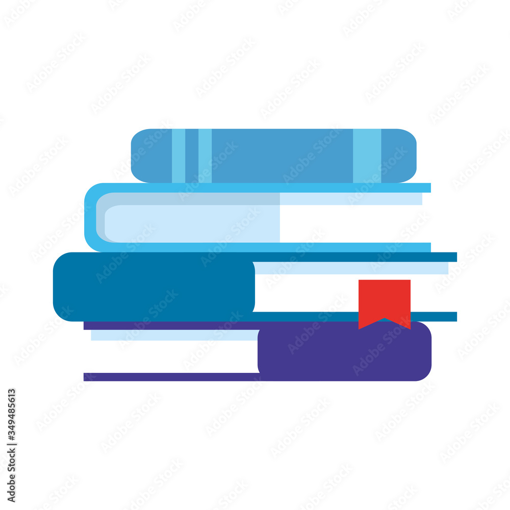 stack of textbooks isolated icon vector illustration design stack of textbooks isolated icon vector illustration design