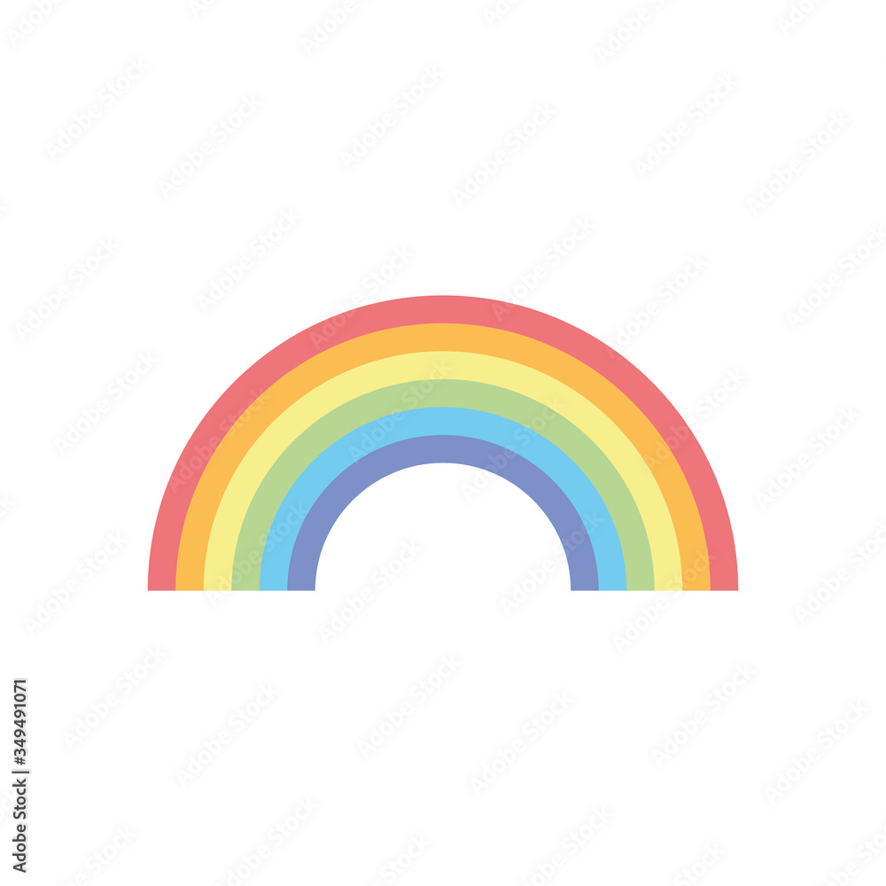 pride concept, lgtb rainbow icon, flat style pride concept, lgtb rainbow icon, flat style