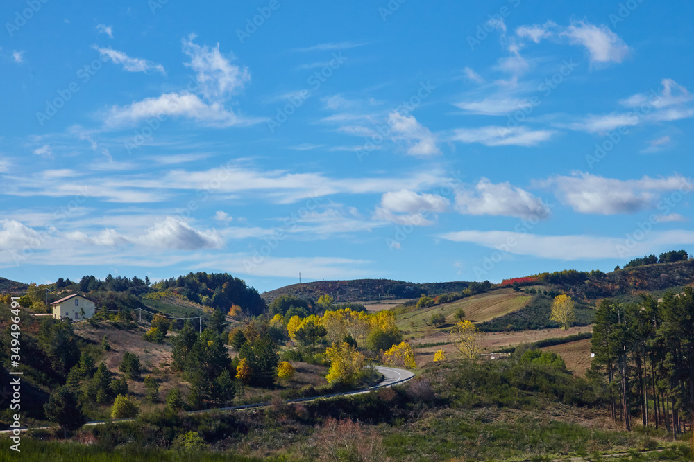 Autumn on the Sila Mountains