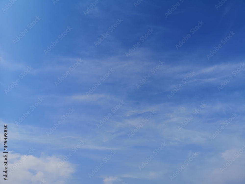 white clouds in the blue sky natural background beautiful nature space for write white clouds in the blue sky natural background beautiful nature space for write