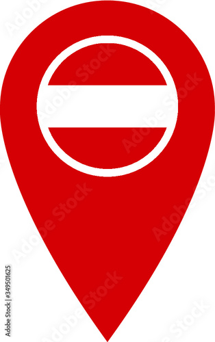 Free Download Austria Location pin map navigation label symbol - GFXLoad