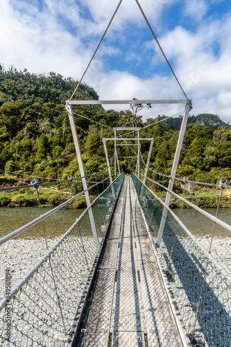 Swingbridge in New Zealand