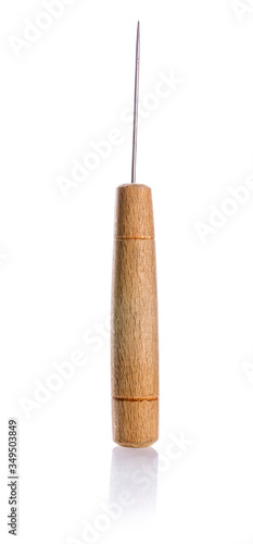Konstfotografi Awl, piercer, prod, bodkin or pricker isolated on white background