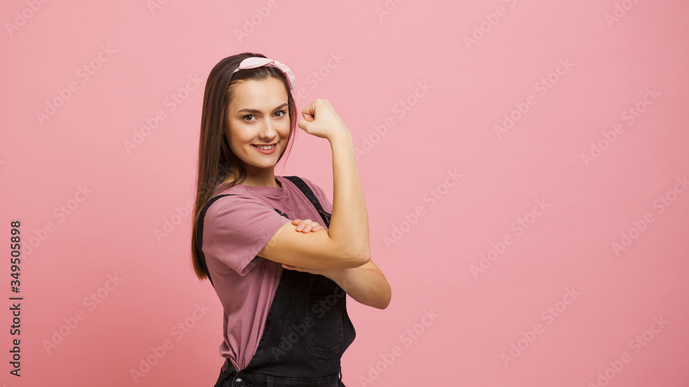 Yes, you can, a strong and independent woman, an image from a poster. Yes, you can, a strong and independent woman, an image from a poster.