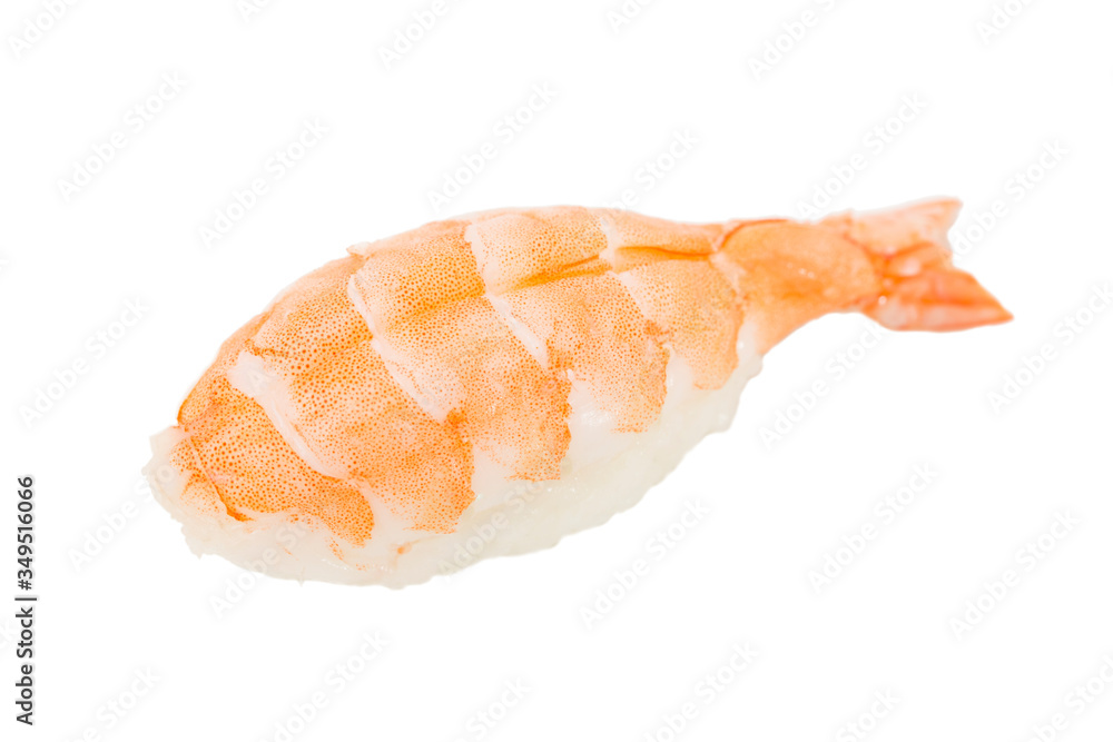 Nigiri Sushi isolated in a white background.