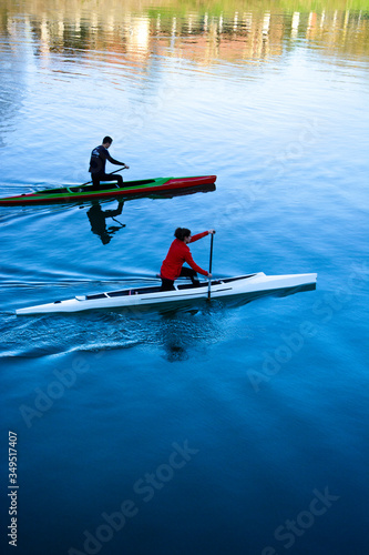 Sport acquatici sul fiume B...
