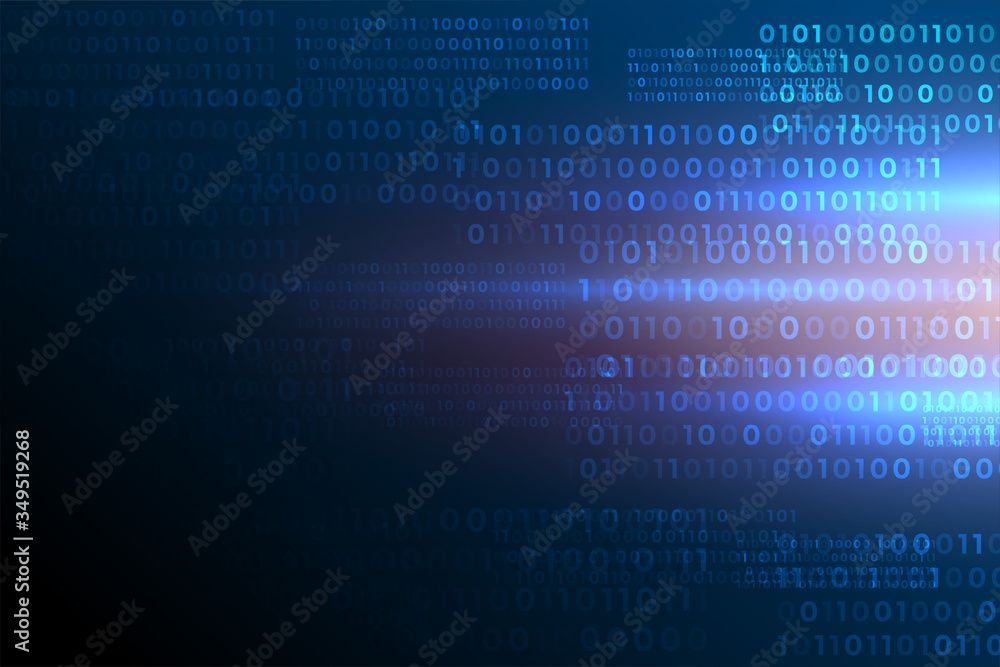 futuristic binary code numbers digital data background futuristic binary code numbers digital data background