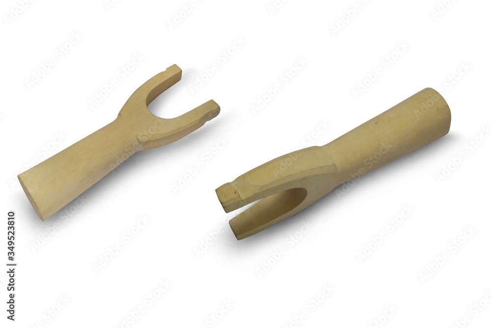 catapult on a white background,with clipping path catapult on a white background,with clipping path