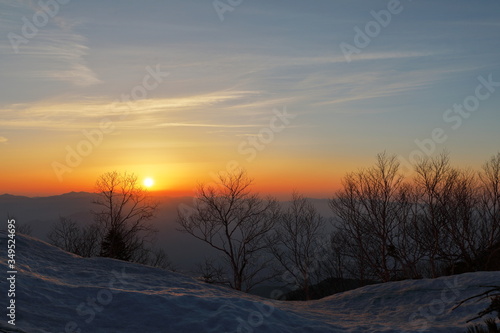sunrise in the mountains © Satoshi S