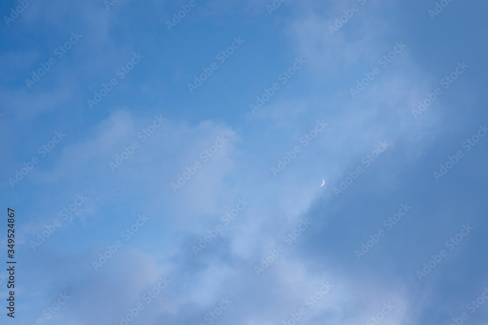 light beautiful clouds on blue sky. Soft background and texture light beautiful clouds on blue sky. Soft background and texture