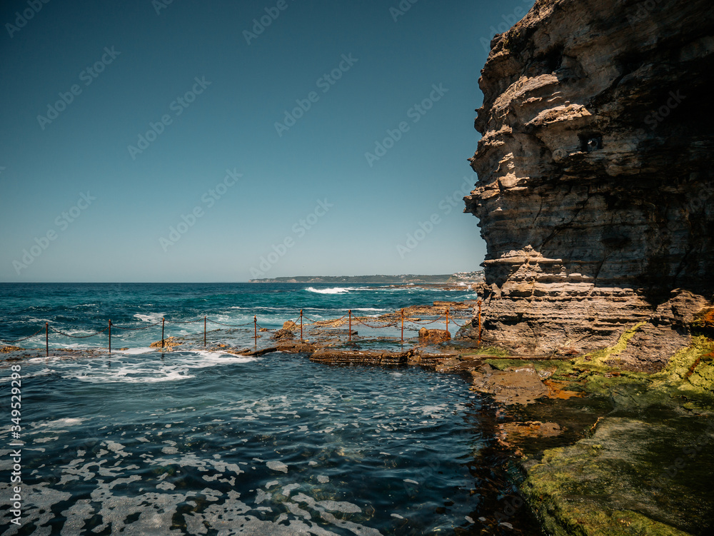 Obraz premium The Bogie Hole - Newcastle Australia