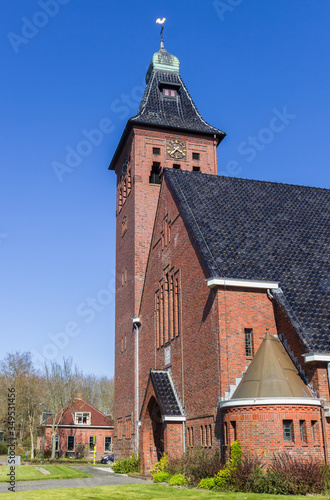 Historic Bonifatiuskerk church in Wehe-Den Hoorn, Netherlands photo