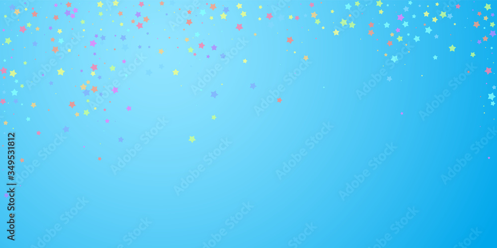 Festive confetti. Celebration stars. Colorful star Festive confetti. Celebration stars. Colorful star