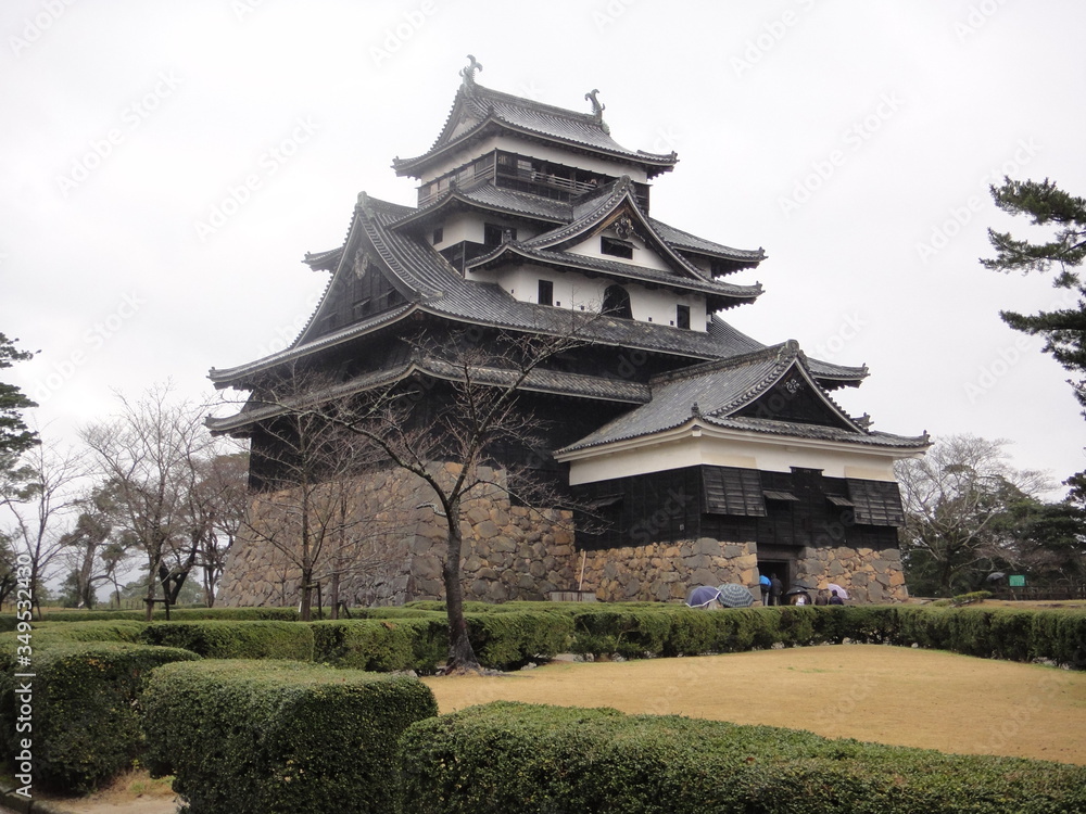 Obraz premium 松江城,松江,島根