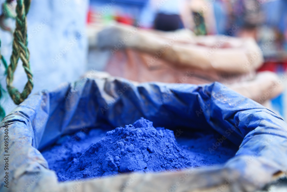 Pintura azul en Marruecos Pintura azul en Marruecos