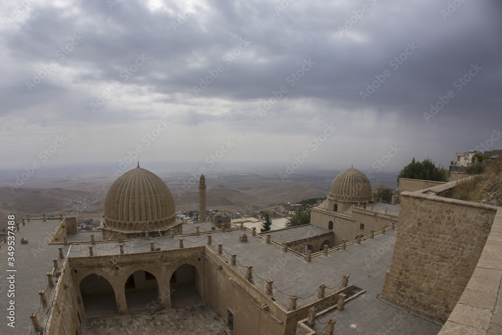 Fototapeta premium Mardin City in Turkey. Zinciriye Madrasa and Mardin view.
