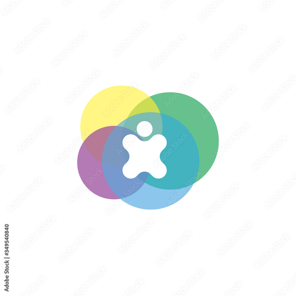 People Logo Icon Care Design People Logo Icon Care Design