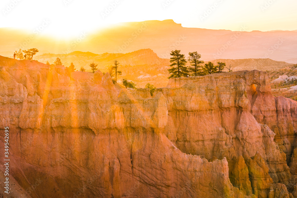 Bryce canyon national park at sunrise,Utah,usa.
