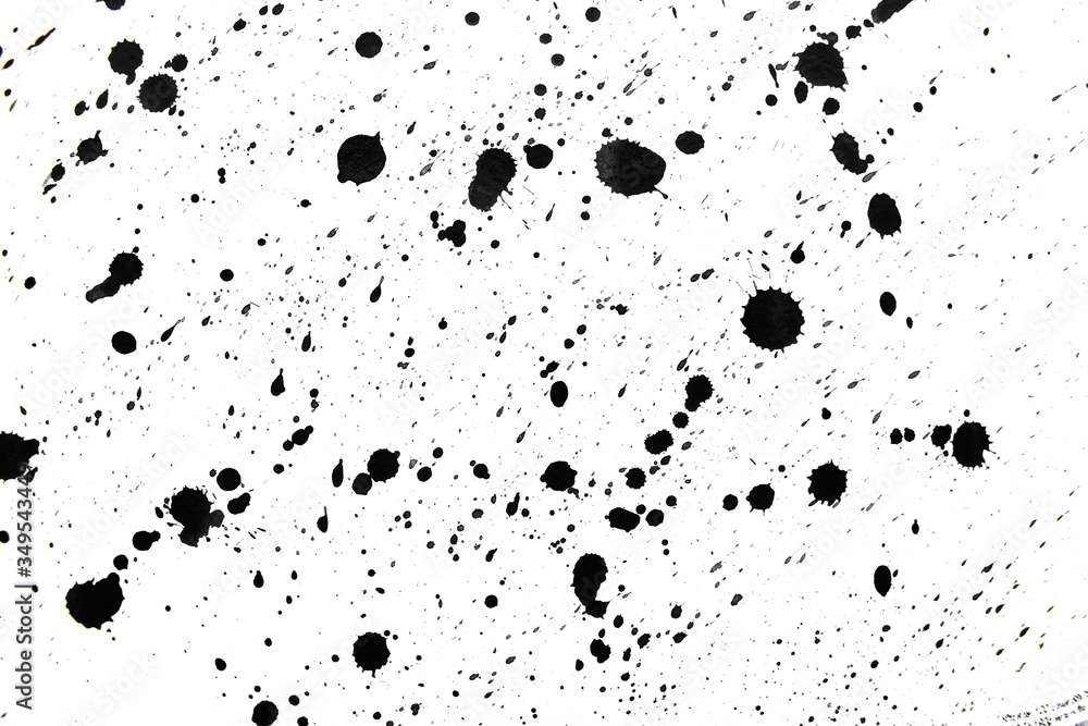 Background splash black on paper. Creative abstract art from ink and watercolor. Background splash black on paper. Creative abstract art from ink and watercolor.