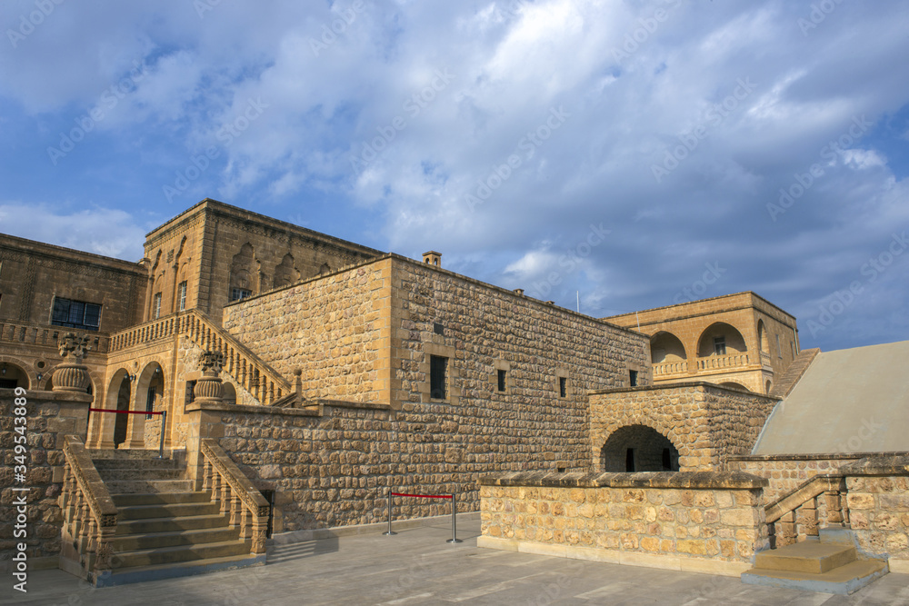 Deyrulzafaran Assyrian Monastery in Mardin, Turkey.