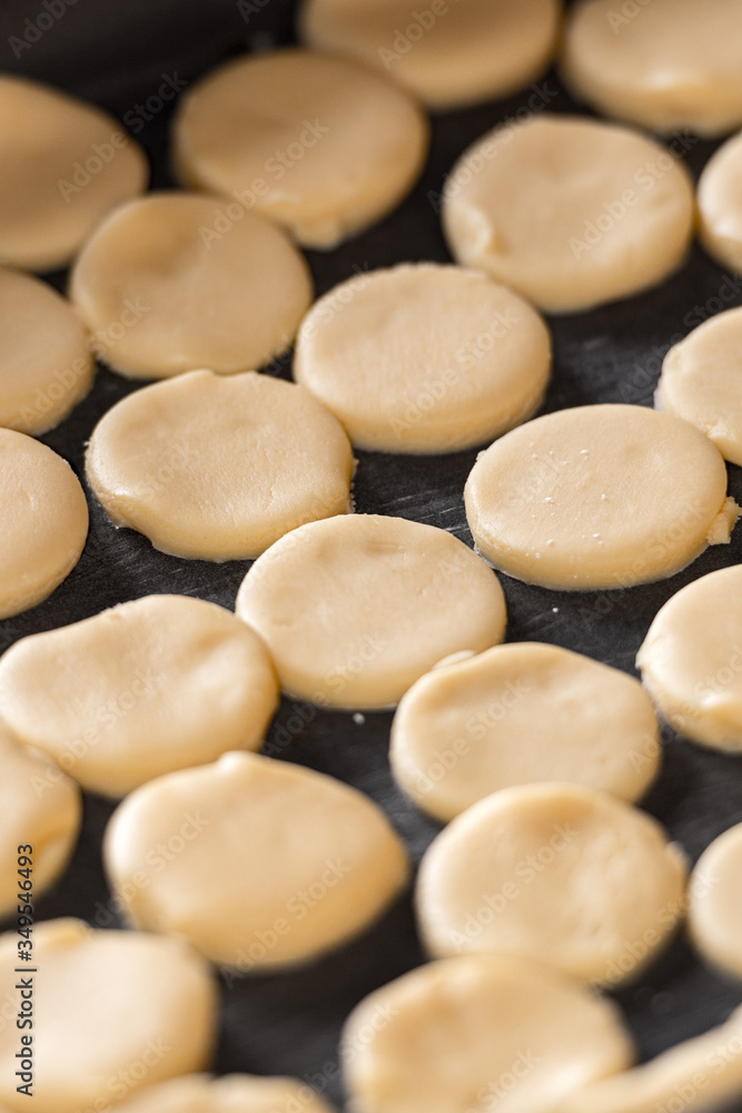 Fototapeta premium Christmas cookies for baking