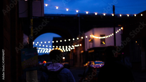 bridge at night