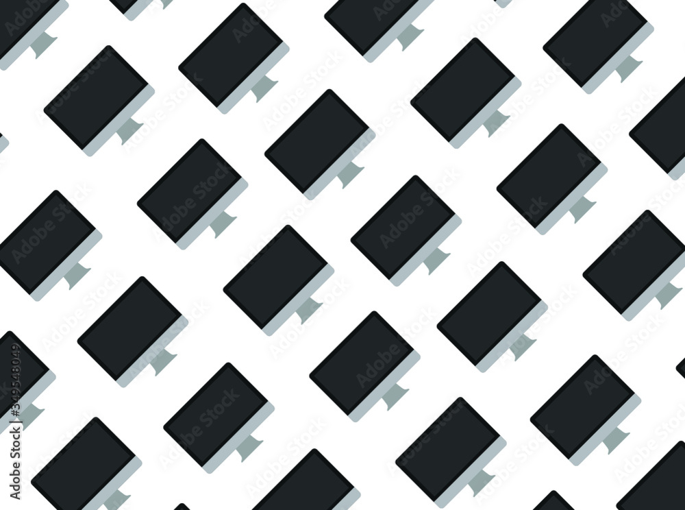 Mac computer monitor vector pattern Mac computer monitor vector pattern