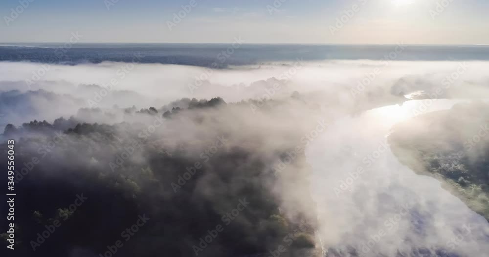 Aerial video of the river Nioman, Belarus Aerial video of the river Nioman, Belarus