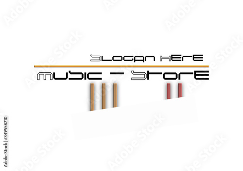 Logo, Music Store