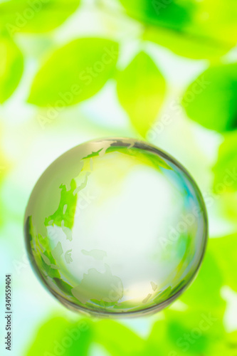 美しい緑の地球 © lantis333