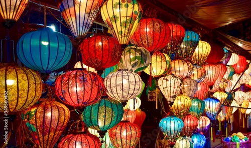 Colorful lanterns at Danang