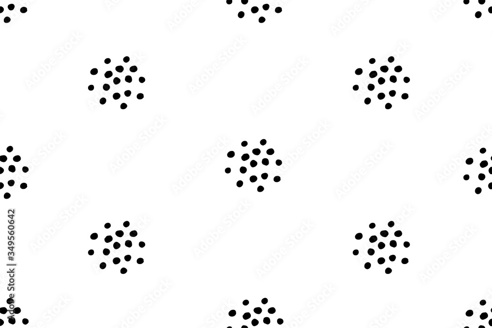 Black and white abstract seamless pattern. Vector simple background Black and white abstract seamless pattern. Vector simple background