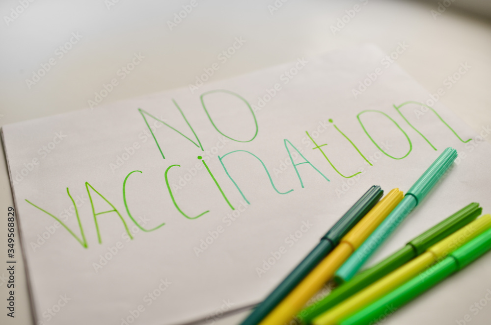 Child's drawing on which is written in colored letters
Child's drawing on which is written in colored letters