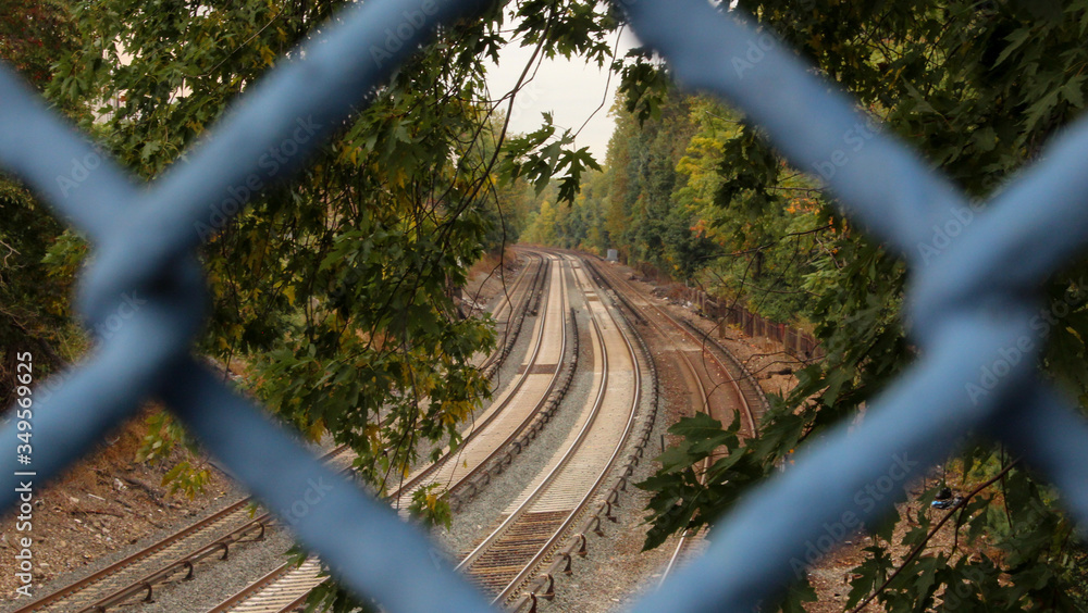 Fototapeta premium Railway