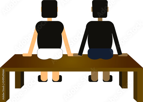 Couple On the bench
 ,homosexuality, LGBT