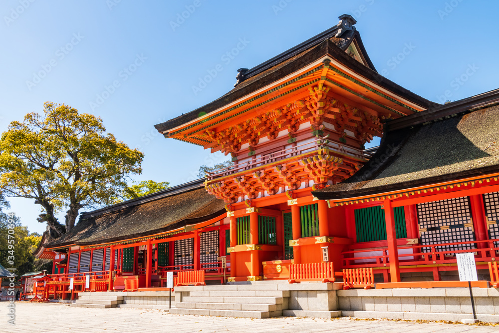 八幡様の総本宮春の宇佐神宮【大分県】 八幡様の総本宮春の宇佐神宮【大分県】