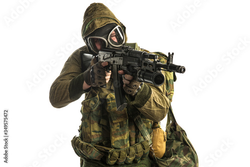 Fototapeta post-apocalyptic soldier