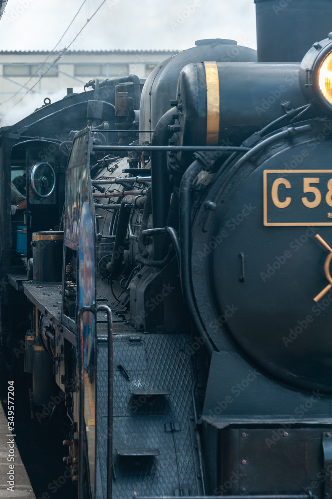 Obraz premium 機関車