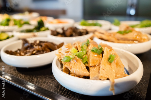 Taiwanese appetizer on a table