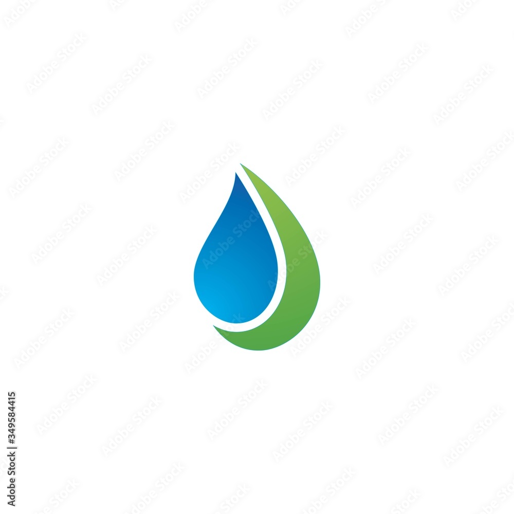 Water drop Logo Water drop Logo